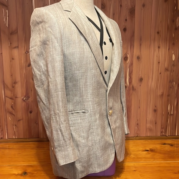 Vintage Tweed 2 Button Wool Blazer 36R - Picture 3 of 8